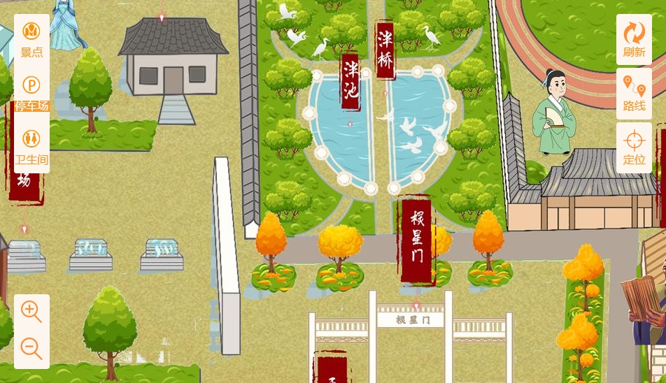 南岗手绘地图景区语音讲解导览系统：智慧景区建设的基石